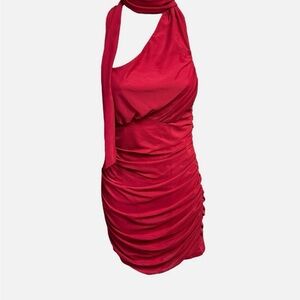 Princess Polly One Shoulder Red Dress
